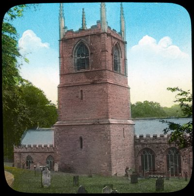 Igreja de Bodmin, Cornualha, final do século XIX ou início do século XX de Church Army Lantern Department
