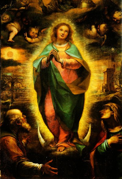 Imaculada Conceição, guinchos de Cigoli