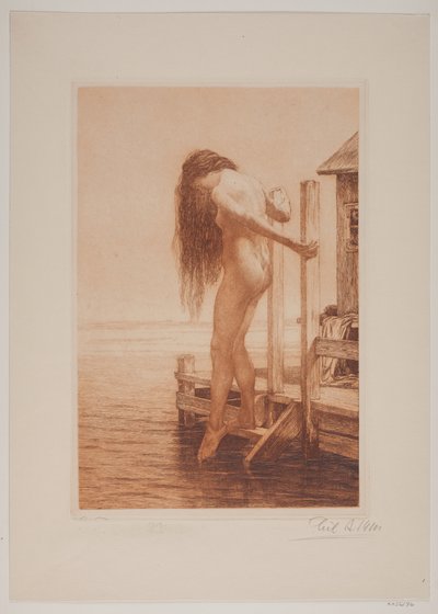 Senhora de banho de Cilius Johannes Konrad Andersen