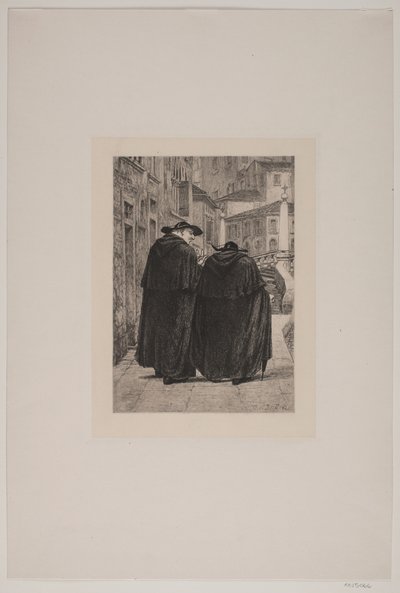 Dois sacerdotes romanos de Cilius Johannes Konrad Andersen