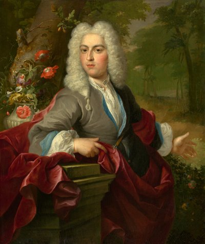 Retrato de um homem, c. 1720. de Circle of Arnold Boonen