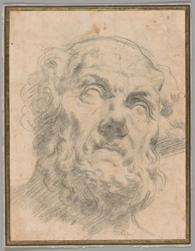 Cabeça de um velho, possivelmente Sêneca de Circle of Peter Paul Rubens