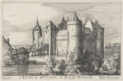 Vista do Muiderslot
t