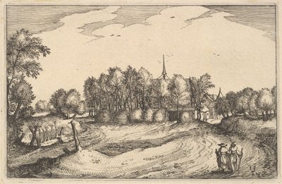 Um convento 13 das cidades de Regiunculae e vários Ducados de Brabant, ca. 1610 de Claes Jansz Visscher