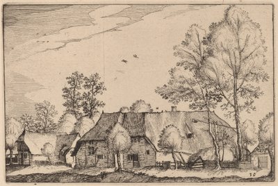 Fazenda Grande de Claes Jansz Visscher after Johannes van Doetechum, the Elder after Lucas
