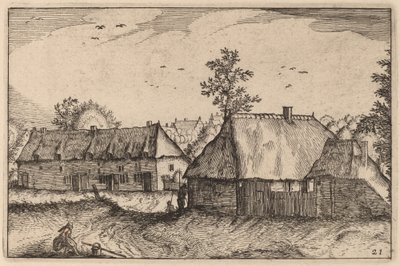 Galpões Grandes de Claes Jansz Visscher after Johannes van Doetechum, the Elder after Lucas