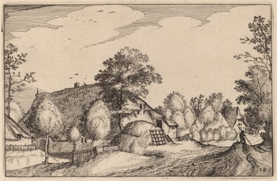 Estrada da Vila de Claes Jansz Visscher after Lucas van Doetechum after Master of the Small Landscapes after Johannes