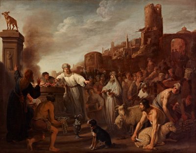 Sacrifício de Jeroboão de Claes Moeyaert