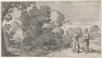 Expulsão de Hagar e Ishmael
História de Abraão (título da série) de Claes Moeyaert