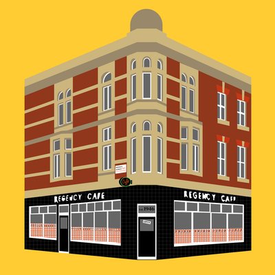 Regency Cafe, Westminster de Claire Huntley