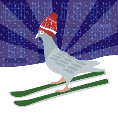 Pombo Esqui de Claire Huntley