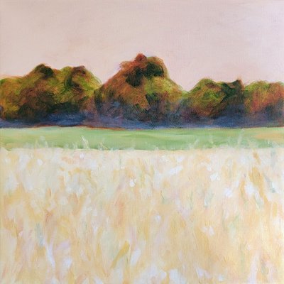 Horizonte do Campo Pastel de Claire Whitehead