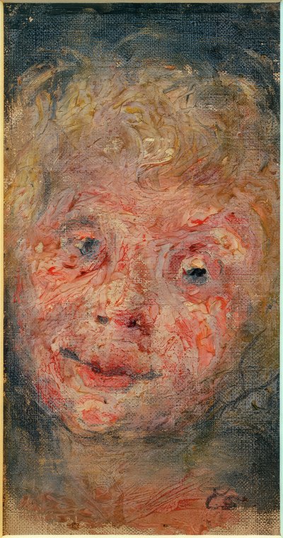 Estudo de retrato (menino) de Clara Siewert
