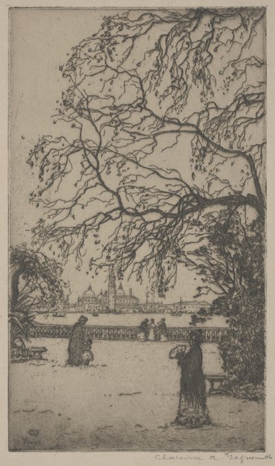 Jardini Public, Veneza de Clarence A. Gagnon
