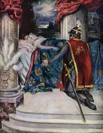 I Dreamt That I Dwelt In Marble Halls (cor litho) de Clarence F. Underwood