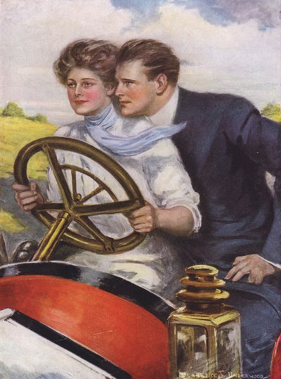Amor e seis cilindros de Clarence F. Underwood