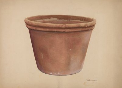 Urna de Flores de Clarence W. Dawson