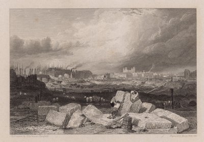 A Torre de Londres das escavações das docas de St Katherine de Clarkson Frederick Stanfield