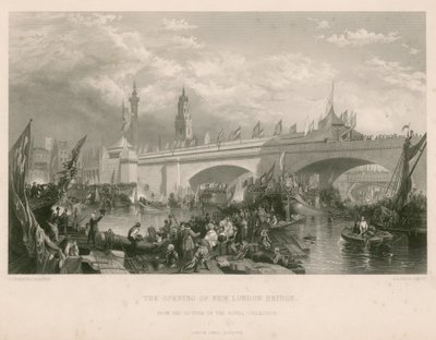 A abertura da New London Bridge de Clarkson Frederick Stanfield