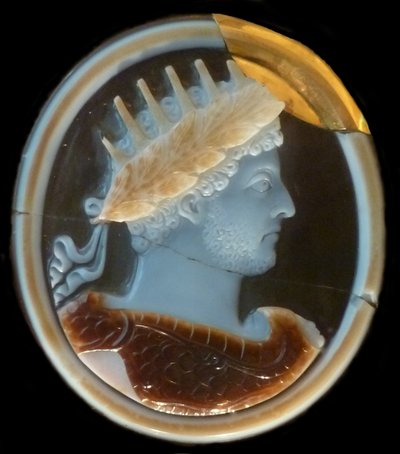 Imperador Commodus Cameo de Classical Antiquities