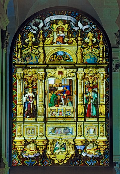 Manufatura real de porcelana de Sevres Vitral (vitral) de Claude Amie Chenavard