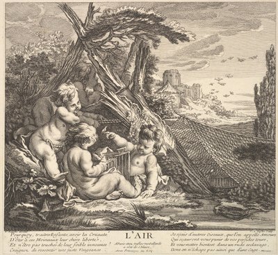 Ar, século XVIII. de Claude Augustin Duflos
