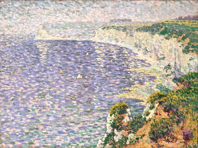 A View Of The Cliffs At Etretat (óleo sobre tela) de Claude Emile Schuffenecker