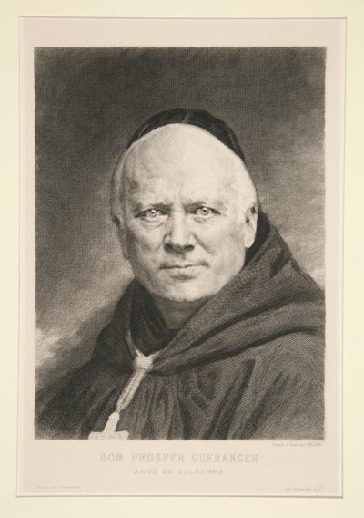 Dom Prosper Gueranger de Claude Ferdinand Gaillard
