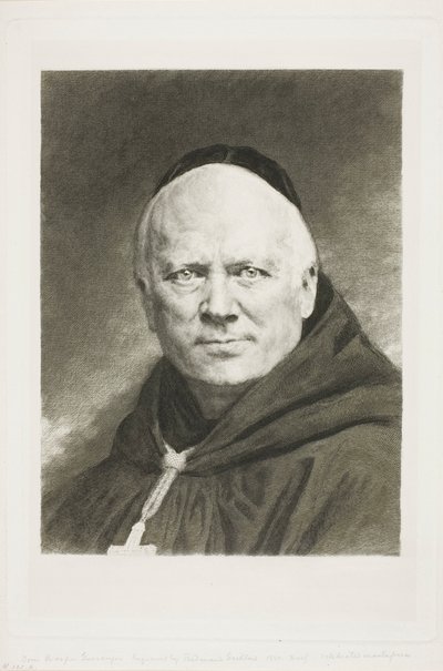 Dom Prosper Guéranger, Abade de Solesmes de Claude Ferdinand Gaillard