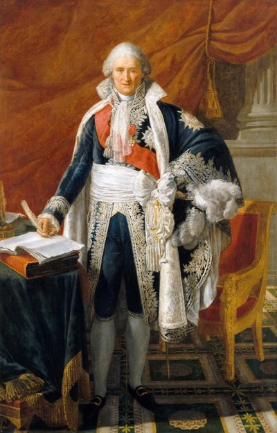 Retrato de Jean-Etienne-Marie Portalis 1749-1807 de Claude Gautherot