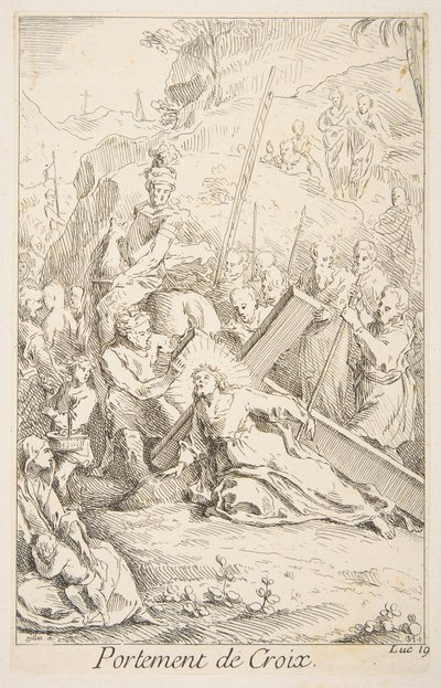 Floresta. de Claude Gillot, Jacques Gabriel Huquier