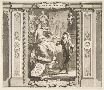 Floresta. de Claude Gillot, Jacques Gabriel Huquier