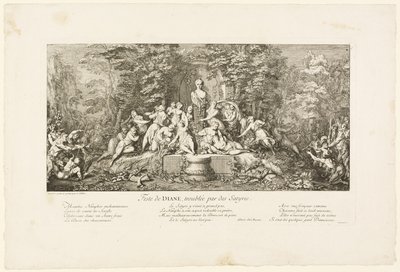 Feste de Diane de Claude Gillot