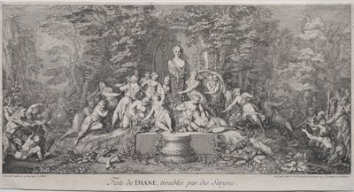 Os Quatro Festivais: Festival de Diana de Claude Gillot
