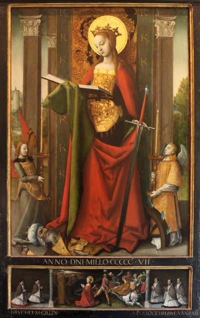 Santa Catarina de Claude Guinet
