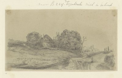 Paisagem com um palheiro e um rebanho de ovelhas
Recueil de quatre-vingt-cinq estampes originales (título da série) de Claude Henri Watelet