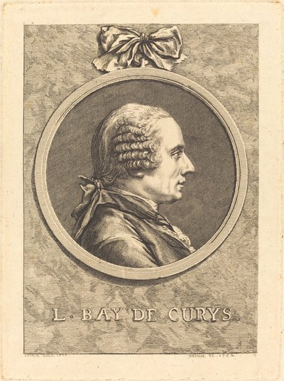 L. Baía de Curys de Claude Henri Watelet after Charles Nicolas Cochin II