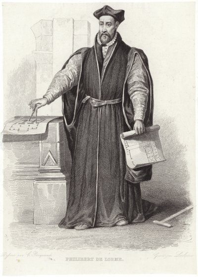 Retrato de Philibert do olmo de Claude Jacquand