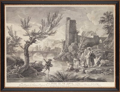 gravuras em aço francês de Claude Joseph (after) Vernet