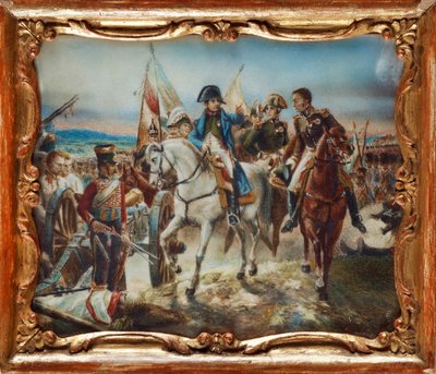 Napoleão na batalha de Friedland de Claude Joseph Vernet