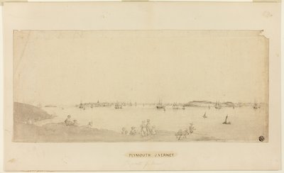 Porto de Plymouth de Claude Joseph Vernet