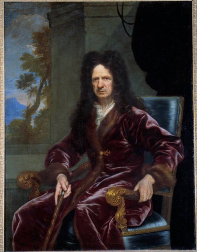 Retrato de Andre Le Notre (André Lenotre de Claude Lefebvre