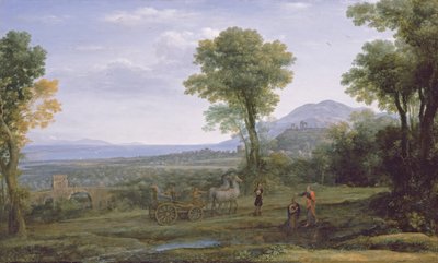 Paisagem com São Filipe a batizar o Eunuco de Claude Lorrain (1600 82)