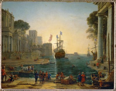 Ulysse remeteu Chriseis a seu filho ... de Claude Lorrain (1600-82)