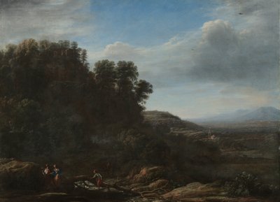 Paisagem italiana, c.1630 (óleo sobre tela) de Claude Lorrain (1600 82)