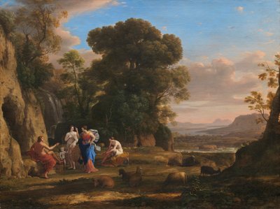 O Julgamento de Paris de Claude Lorrain
