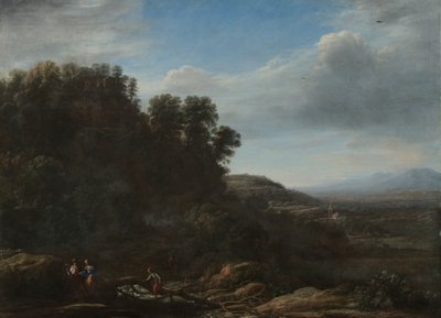 Paisagem Italiana, c. 1630 de Claude Lorrain