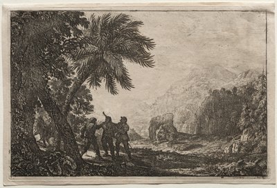 Paisagem com bandidos de Claude Lorrain