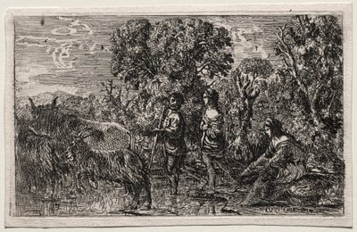 A travessia do vau de Claude Lorrain