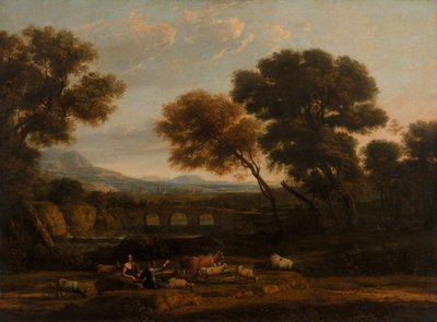 Cenário Pastoral de Claude Lorrain